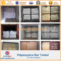 PP Polypropylene Undee Waved Fiber for Concrete Cement Floor Wall Cement Board Construction